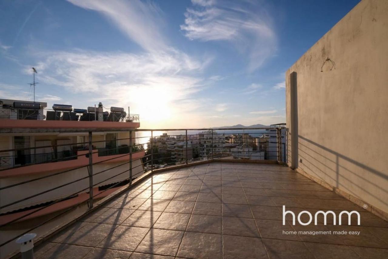 Piraeus Homm Apartment In Kazanova Str Sea View 외부 사진